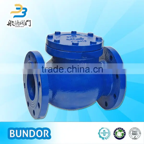 Ductile Iron Cast Iron Flanged Swing Check Valve 6 Inch photo-4