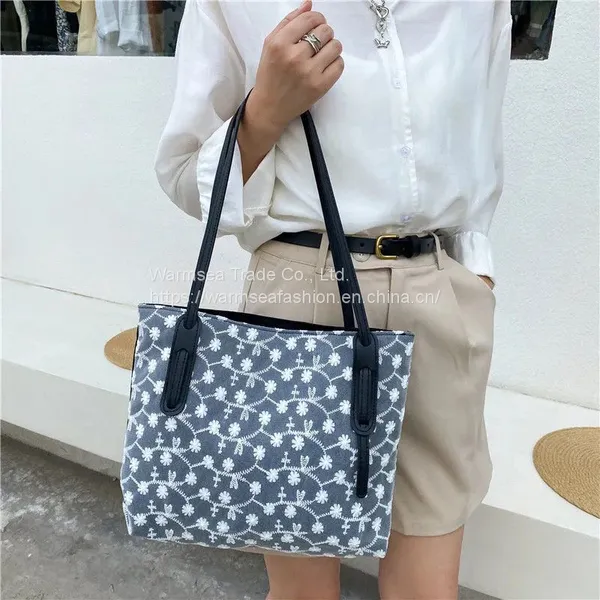Ladies Fashion Canvas Handbags Shoulder Bags Sling Bag photo-3