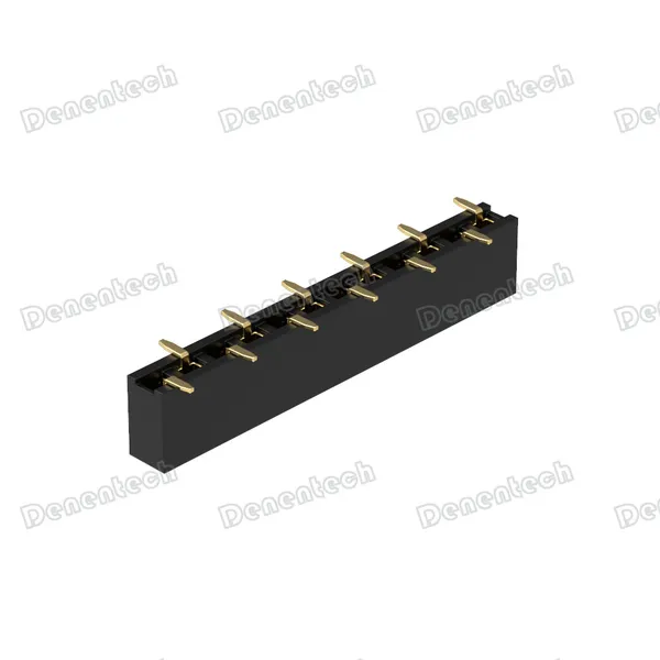 Denentech 2.00mm Pitch Single Row Female Header SMT U Type Connector photo-4