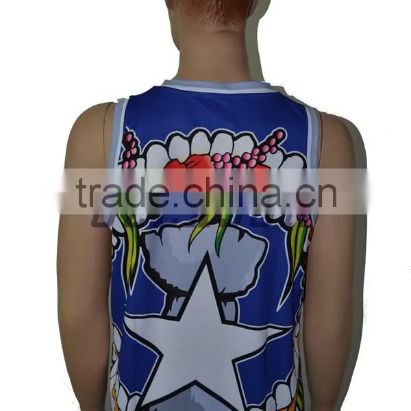 Ozeason Sportwear Guangzhou Manufacturer Custom Design Cool Reversible Basketball Singlet photo-4