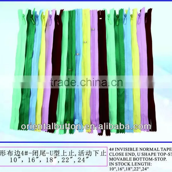 10-inch 3# KCC Invisible Zipper/ Lace Tape photo-2