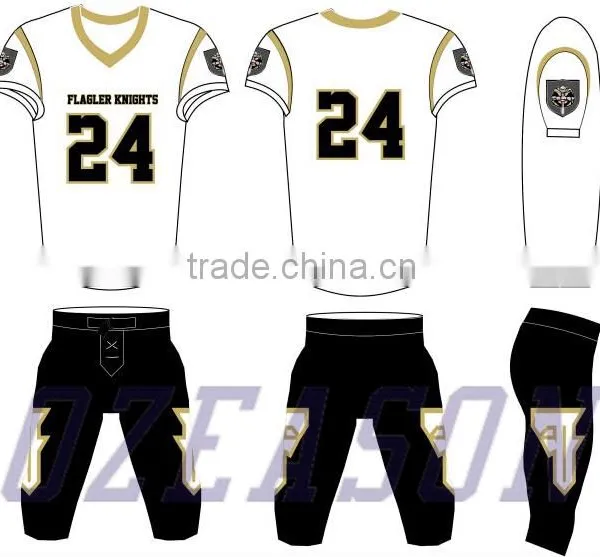 Custom Made Cheap Blank American Football Jerseys Pants photo-5