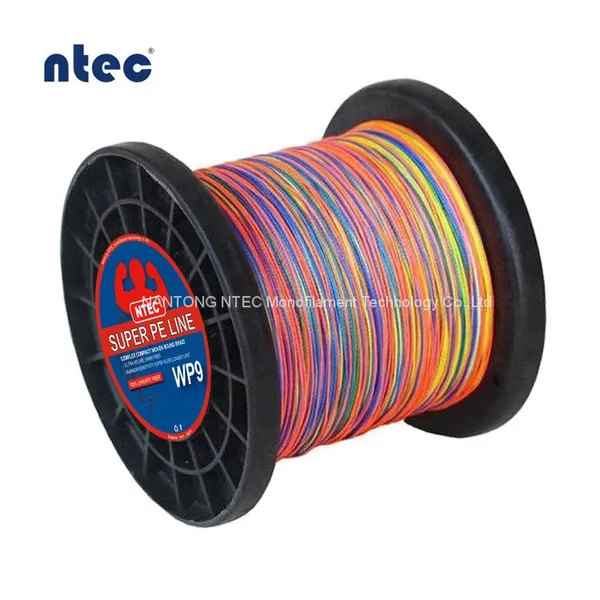 Multicolor Super Strong UHMW PE Polyethylene Braided Fishing Line photo-4
