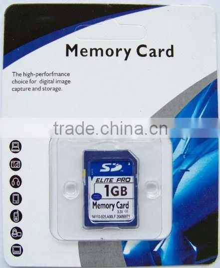 Factory supply! good quality 2GB sd memory card