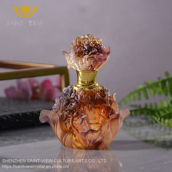 SAINT-VIEW Factory Wholesale Handmade High-Grade Skin Care Decor Roll On Essential Oil Perfume Bottle Set photo-5