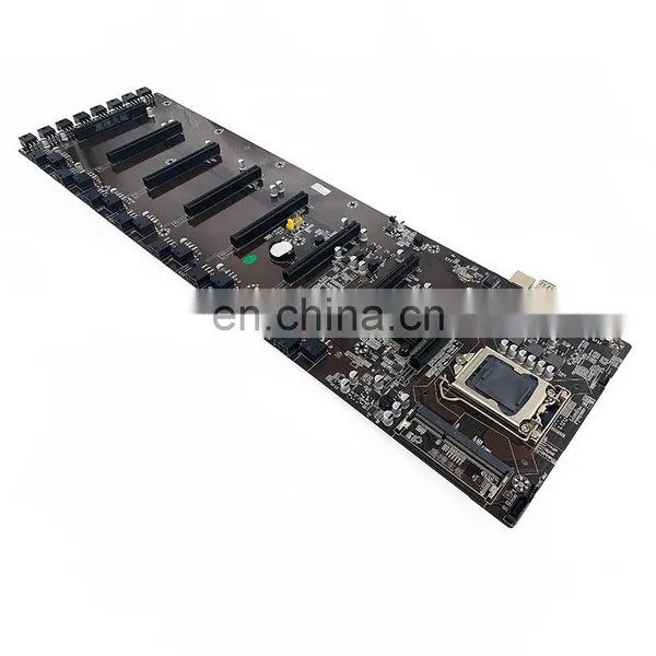 GPU Graphics Card B85 8PCI-E Desktop Motherboard B85 Mainboard photo-4