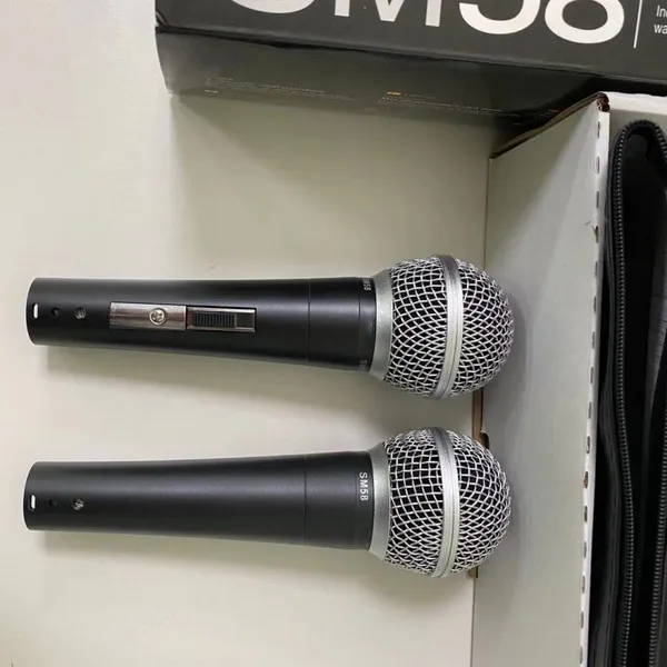 Professional Recording Microphone Beta 58A SM58 Wired Professional Vocal Cardioid Dynamic Microphone Karaoke MIC For Shure photo-2