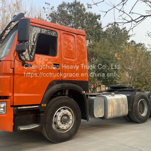 Used SINOTRUK 375hp HOWO 6X4 10 Wheeler 40ton Tractor Trucks Used Truck Trailer for Sale