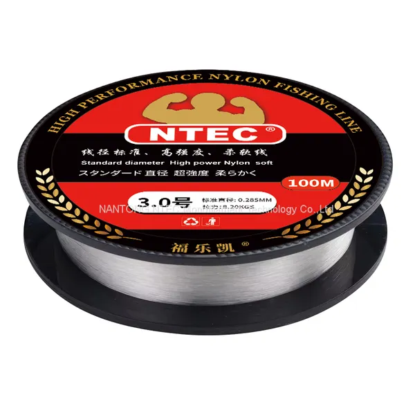 100m Super Strong Nylon Transparent Outdoor Sea Fishing Line Nylon Monofilament Fishing Line photo-3