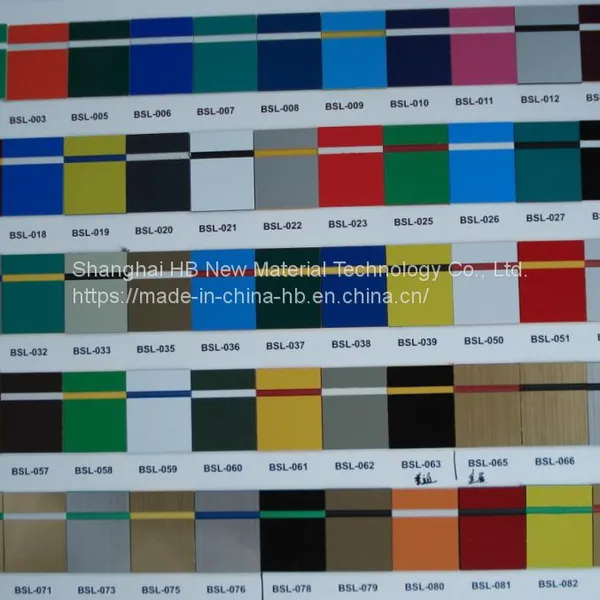 ABS Double Color Plastic Sheet for Engraving, Laser Engraving, Bending and Paste photo-3