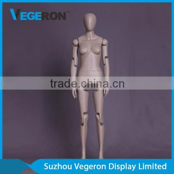 High Quality Fiberglass Flexible Female Mannequin photo-2