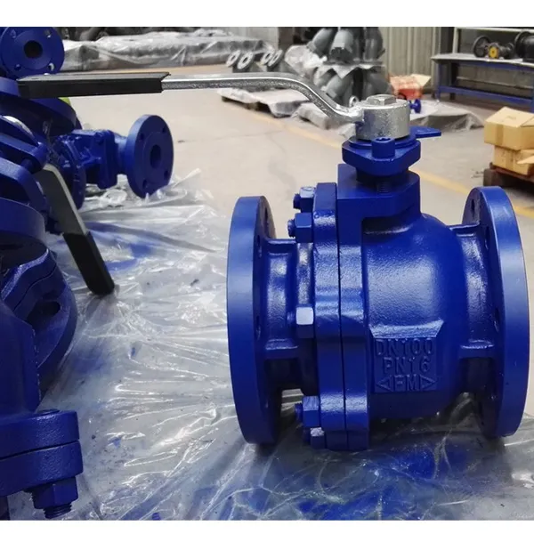 Heavy Duty Cast Steel Flanged Ball Valve Industrial Use photo-4