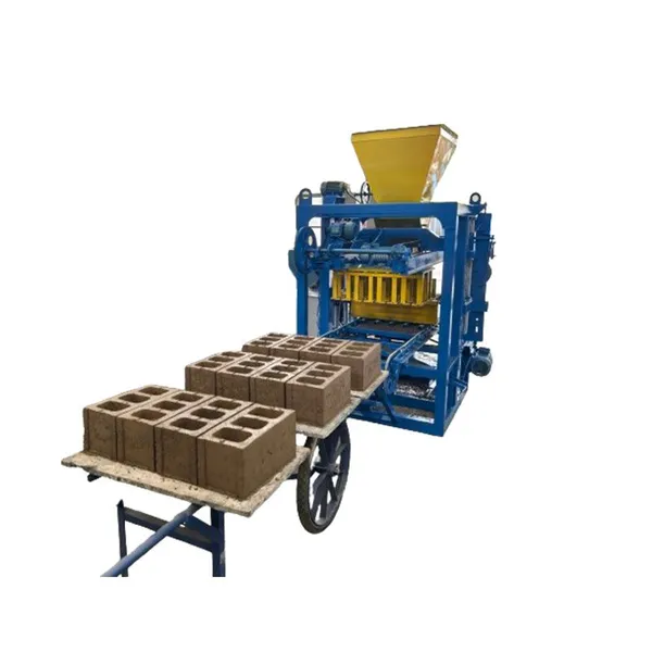 Hydraulic Concrete Interlocking Brick Block Making Machine Model QT6-15