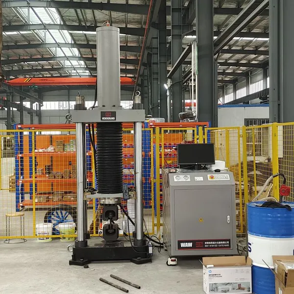 HST WAW-F Series AC133 ISO15832-2 Hydraulic Servo Universal Rebar Testing Machine photo-4