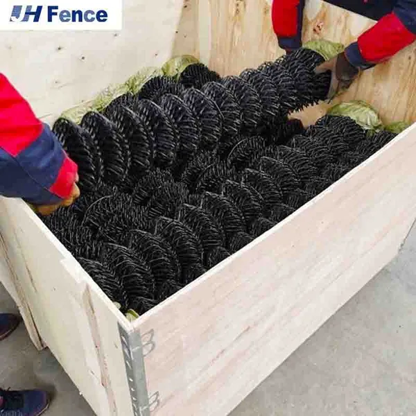 PVC Coated Galvanized Chain Link Wire Mesh for Basketball Sports photo-4