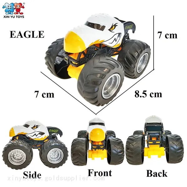 1:43 Scale Diecast Animal Toy Car Eagle Zebra Rhinocero Shark Dinosaur Dog Free Wheeling photo-3