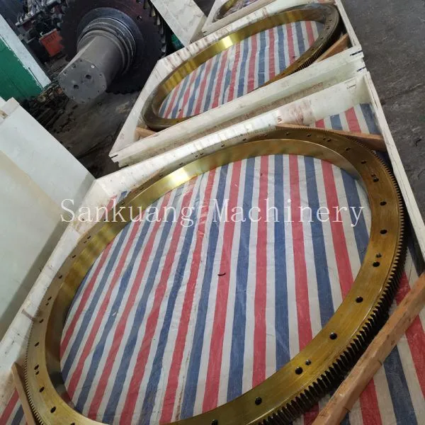 Slewing Bearing for Excavator Rotation, 800mm Outer Diameter, With Center Hole for Hydraulic Swivel
