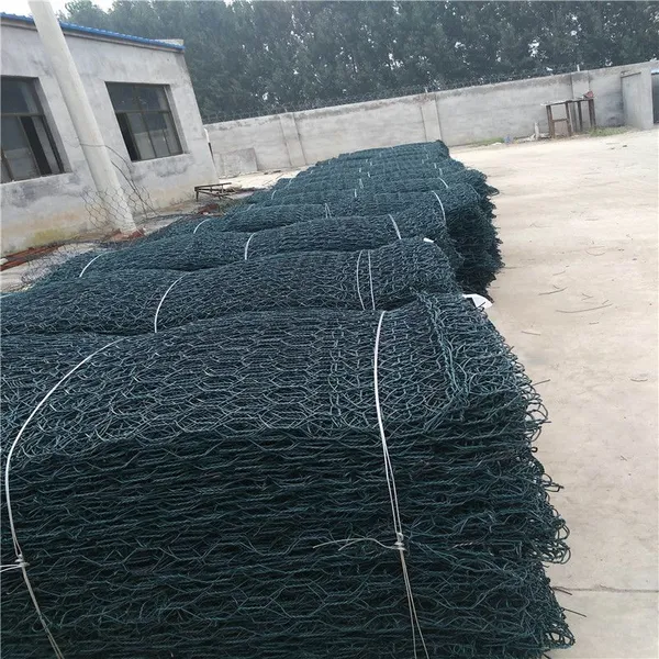 Customized PVC Coated Gabion for Erosion Control 60x80mm Mesh Size photo-3