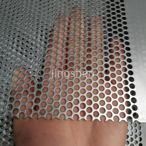 0.5mm & 1mm Thick Large Stainless Steel Perforated Mesh Sheet, Decorative Bending & Cutting