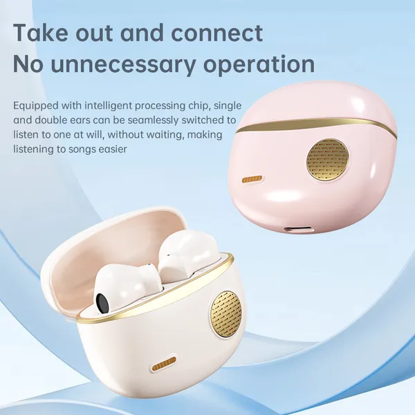 New Private Mold Bluetooth Earbuds H23 Half-In-Ear TWS Headphones photo-4