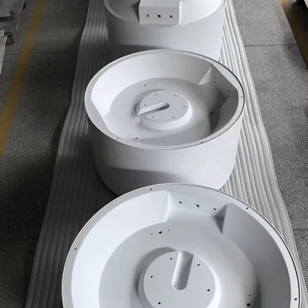 Custom FRP GRP Molded Products Fiberglass Compression Molding Parts for Industrial Use photo-2