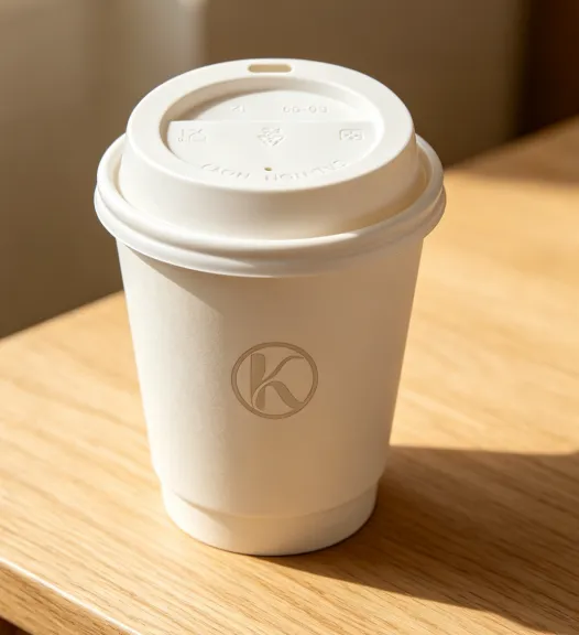 Disposable Coffee Cup Lid PS Cup Cover for Coffee Drink photo-4