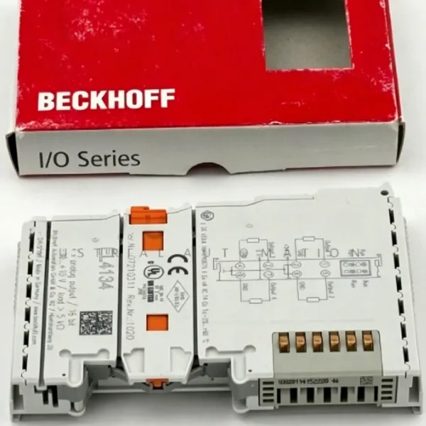 Beckhoff EL4134 EtherCAT Analog Output Terminal 4-Channel Current Output Module 0-20mA 16-Bit Industrial Automation I/O photo-5
