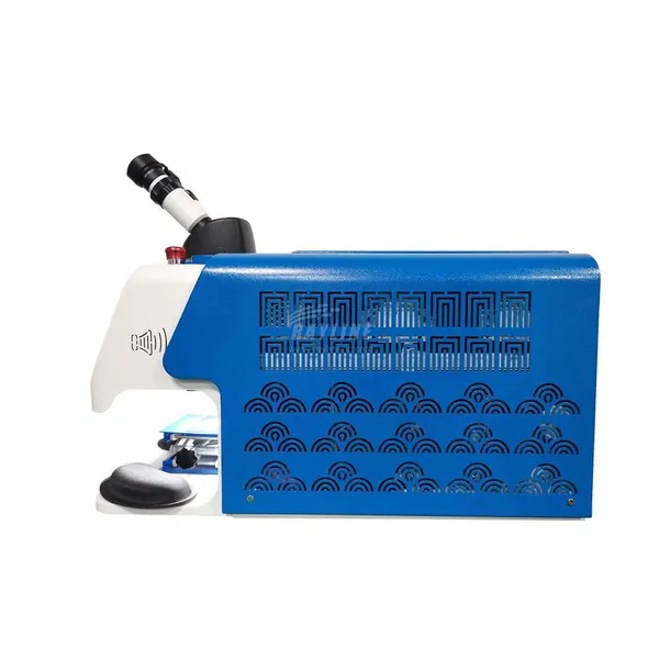 RA VR Series New Blue Jewelry Laser Welding Machine With CCD For Gold Silver Platinum Ring Repair photo-2