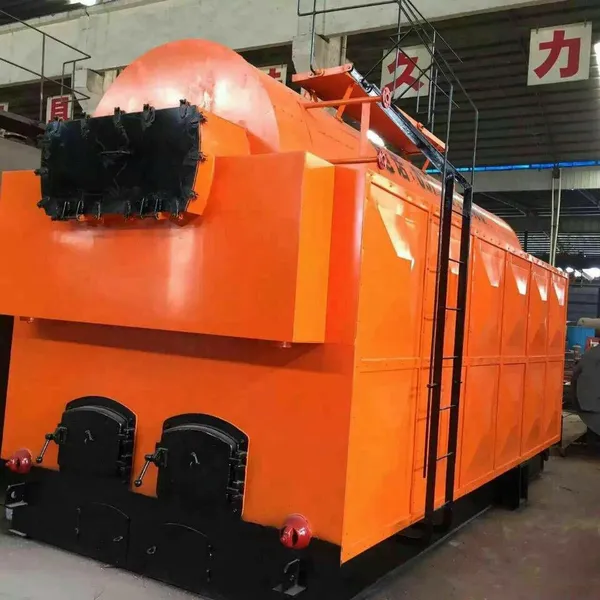 Double Drum Membrane Water-cooled Wall Burner, Soybean Deep Processing, Beef Cattle Breeding, 8t/h Biomass Steam Boiler photo-4
