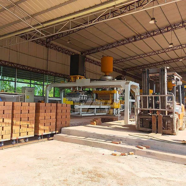 Customizable Cement Concrete Brick Production Line Paver Hollow Block Machine photo-3