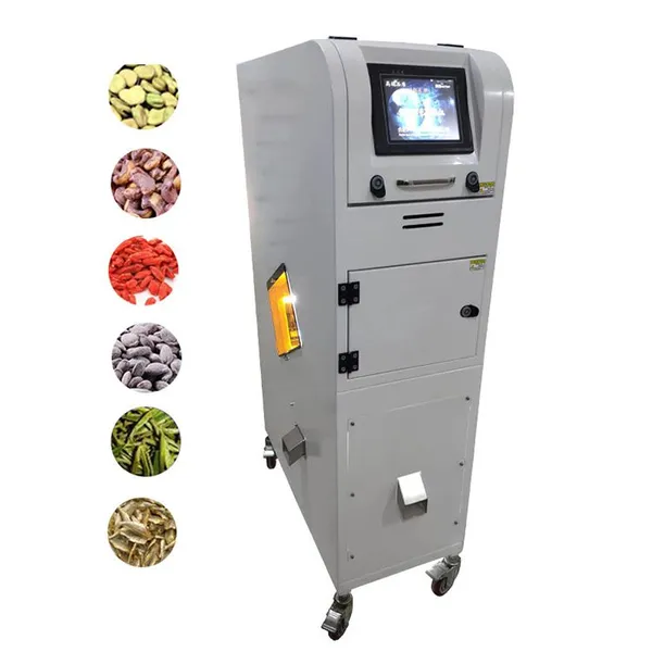 SN-QDMECH Full Automatic Smart Small Farm Workshop Rice Color Sorter Optical Sorting Machine Grain Separator