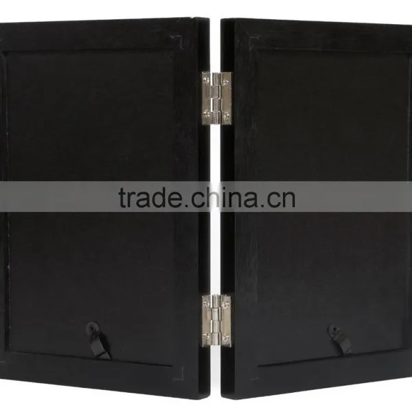 Elegant Black Hinged Picture Frame With Glass Front photo-3