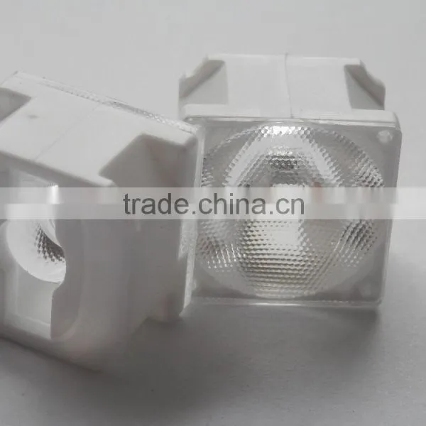 Square Shape RGB Color Mixture Led Lens 24mm With 20x40 Degree photo-6