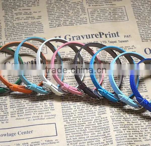 Supply 8MM Snakeskin Classic Hot Sale DIY PU Leather Bracelets photo-3