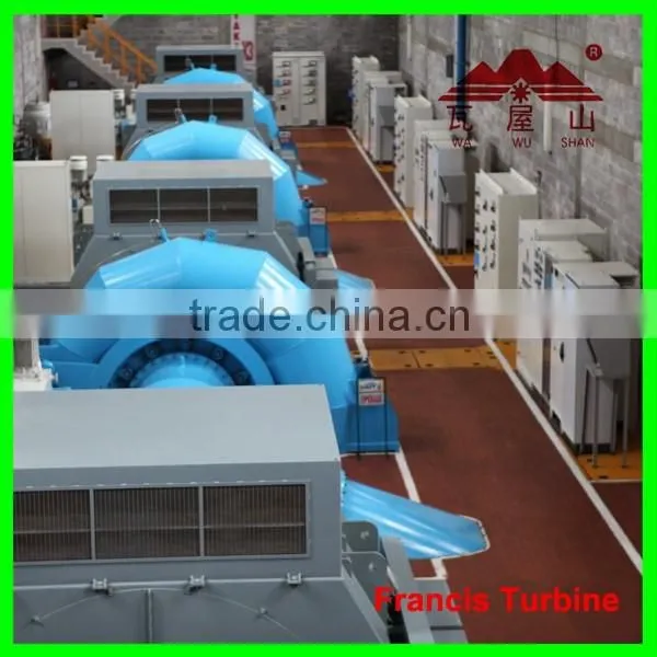 Francis Turbine Generators Francis Hydro Turbine 100kw Hydro Turbine photo-3