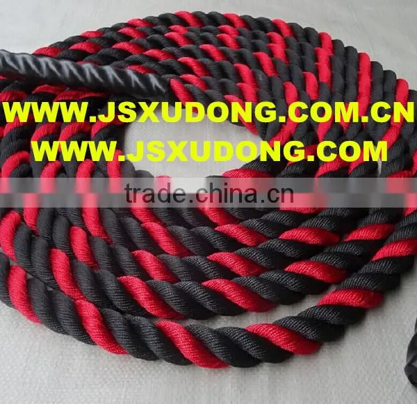 Dacron or PP Multicolor Training Battle Rope photo-2