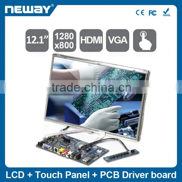 Raspberry pi Lcd Moitor 12.1inch Linux Resistive Touch SKD Lcd Screen Module photo-2