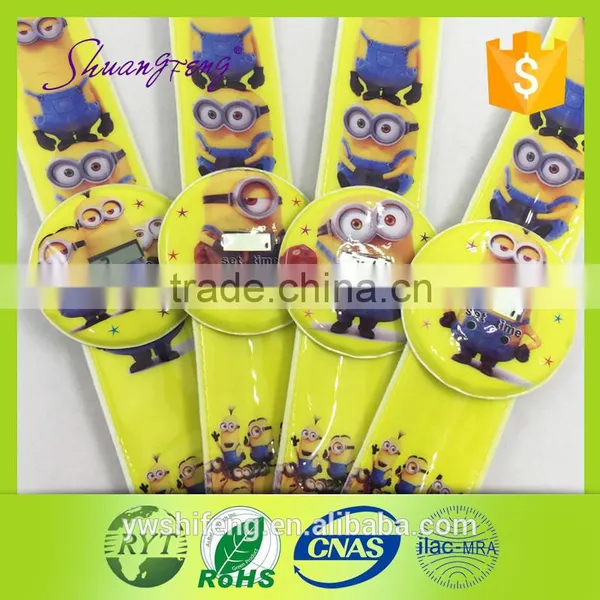 Wholesale Hot Toys OEM Kids Watch Toy Promotion Vogue Slap Watch photo-4