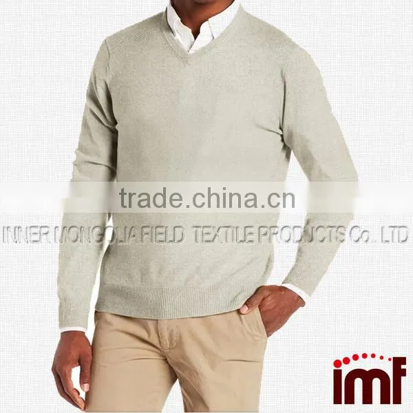 Cashmere Men's 100% Cashmere V-Neck Sweater photo-4