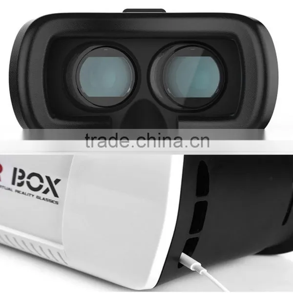 New VR BOX 3 d Glasses Mobile Phone Virtual Reality Fit 4.7 to 6.0 Inch Mobile Phone 3 d Glasses Print Logo vr Headset Quality Choice photo-5
