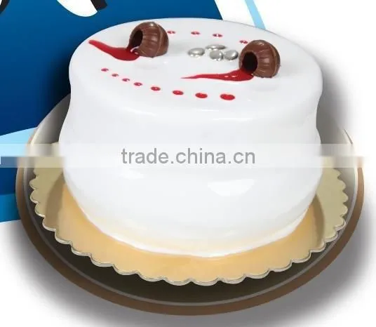 Blue Bead White (Vanilla) Cold Glaze Jelly For Pastry, Cakes
