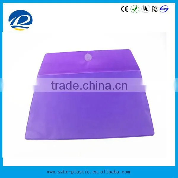Wholesale Stationery Shape Plastic Envelope Holder With Hook and Loop Closure photo-2