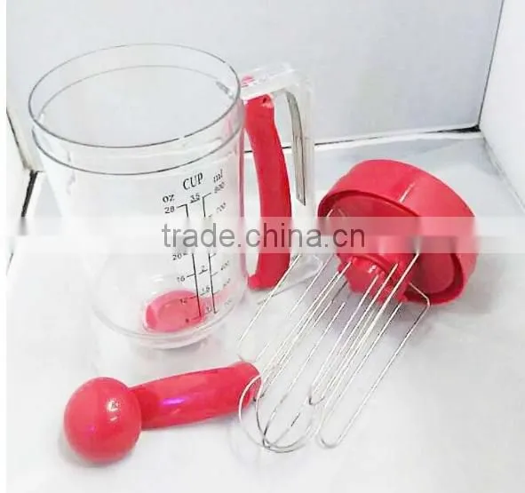Plastic Measuring Cupcake Batter Dispenser With Mixer photo-5