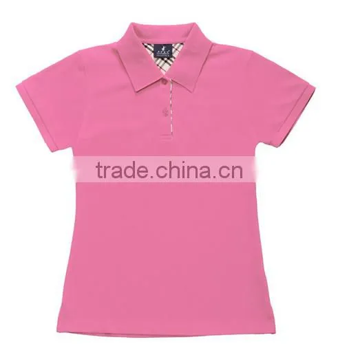 Plain Design Women Tshirt Polo Without Logo Printing Blank Tshirt in Various Colors photo-2