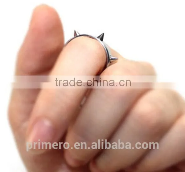 New Arrival 316L Stainless Steel Vintage Rivet Ring For Men Women Fashion Jewelry photo-6