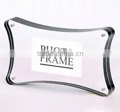 Manufacturer Wholesale Clear Acrylic Paper Photo Frame photo-4