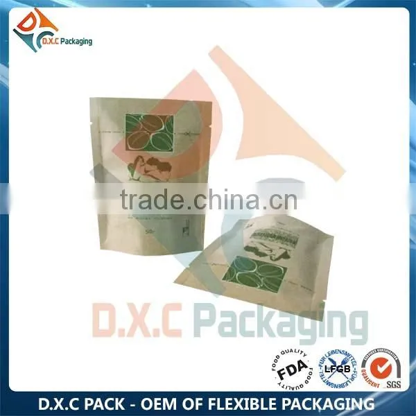 Custom Printed Food Grade Paper Kraft Bag photo-2