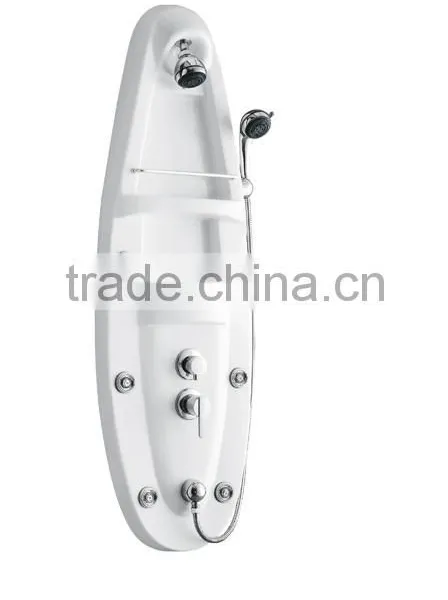 2016 China Supplier Stainless Steel Jets And Acrylic Material Shower Column