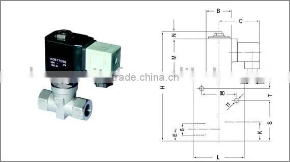 High Pressure Solenoid Valve