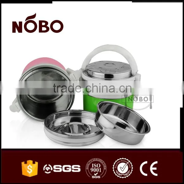 Fashion Style Stainless Steel Lunch Box Tiffin Carrier